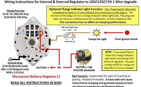 Powermaster Alternator Wiring Diagram