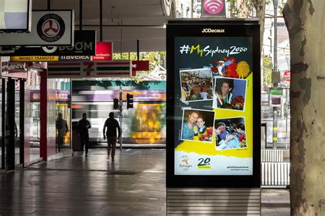 Jc Decaux Throws Back To Sydneys 2000 Olympic Games In Partnership With The Australian Olympic