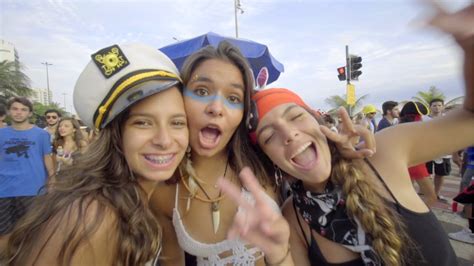 carnival 2016 in ipanema beach rio de janeiro brazil youtube