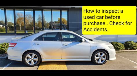 How To Inspect A Used Car Before Buying Part 1 Check For Hidden