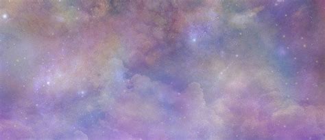 Angelic Ethereal Starry Night Sky Background Pink And