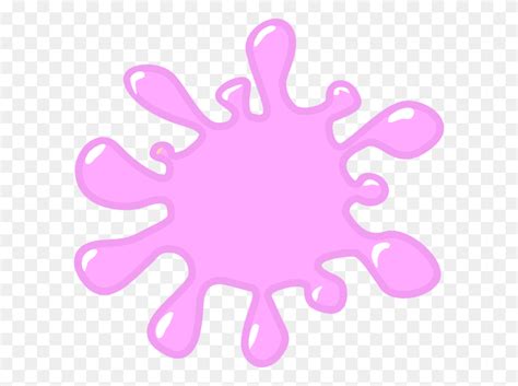 Pink Paint Splash Clip Art
