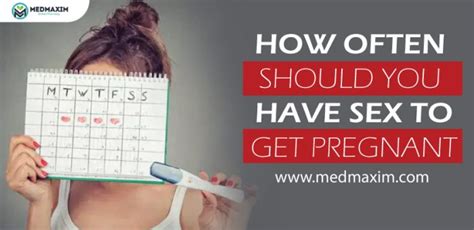 How Often Should You Have Sex To Get Pregnant Medmaxim