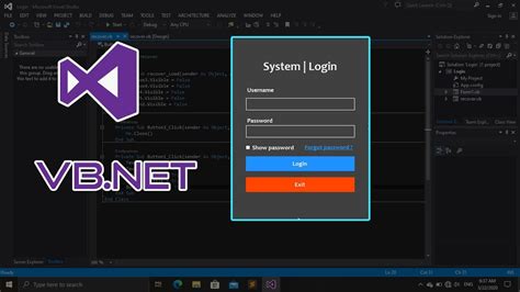 How To Design Login Form In Visual Studio 2013