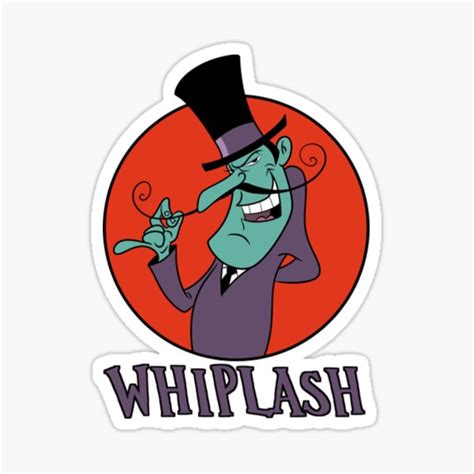 Snidely Whiplash Sticker For Sale By Earitshareit0 Redbubble