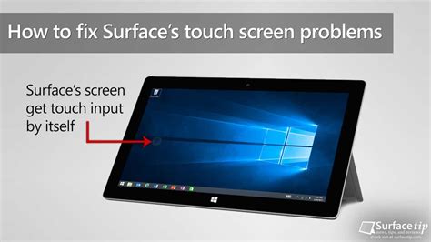 How To Fix Surface Rt2 Or Surface Pro2 Phantom Touch Or Ghost Touch