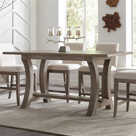 Riverside Furniture Sophie 76 Inch Counter Height Table In Natural