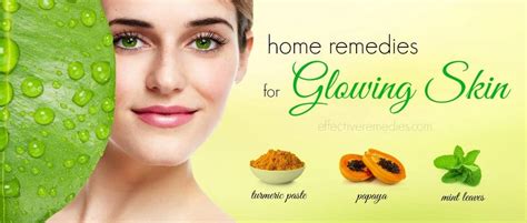 Home Remedies For Heathy And Glowing Skin Voguetechno