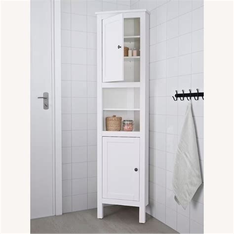 Ikea Hemnes Corner Cabinet White Aptdeco