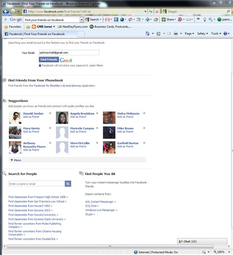 Jul 17, 2021 · the easiest way to find the your friends on facebook involves using the top search bar, starting point for any type of research.if we have recently created the profile, we immediately begin to add the people we surely know, by entering the name, surname and city in which the person we want to add lives in the search bar. Patrice Says -- Marketing and Small Business Advice: Using ...