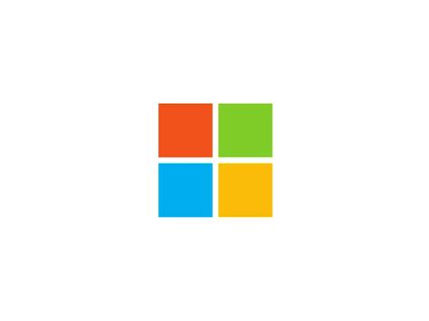 The Microsoft Logo Is Shown In This Image