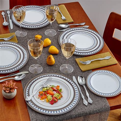 Disposable Dinner Plates 20 Pc Heavy Duty Plastic Dishes Elegant
