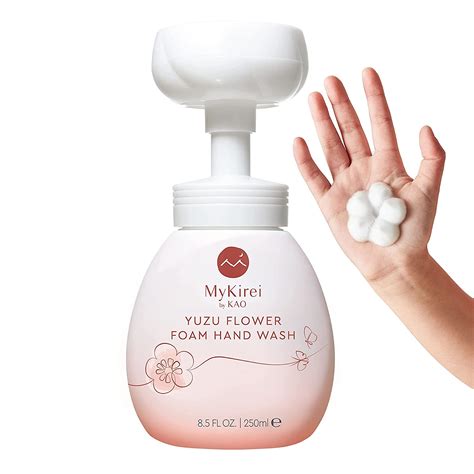 Buy MyKirei By KAO Foaming Hand Soap With Japanese Yuzu Flower Nourishing Hand Wash Paraben