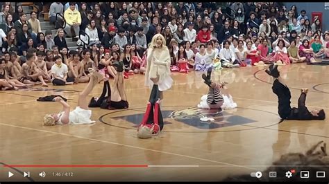 Drag Queen Performance At High School Multicultural Assembly In Elk