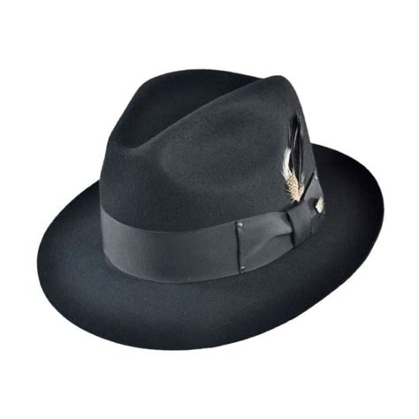 Bailey Gangster Wool Felt Fedora Hat All Fedoras