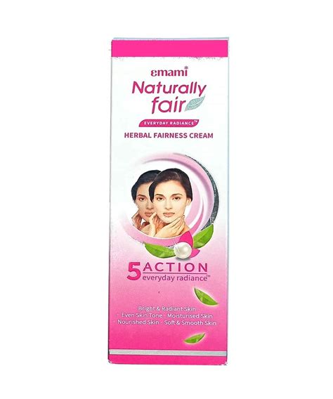 Buy Emami Naturally Fair Everyday Radiance Herbal Fairness Cream 50ml