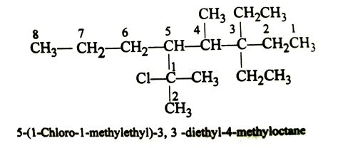 6 6 Diethyl 5 Methyl 4 1 Chloro 1 Methyl Ethyl Octane