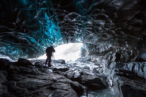 Northern Lights Ice Cave Vatnajökull Iceland On Behance