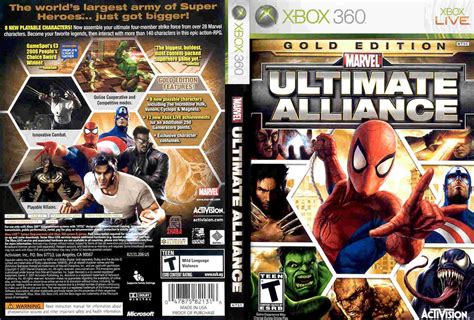Marvel Ultimate Alliance Gold Edition Wt Xbox 360 Flickr