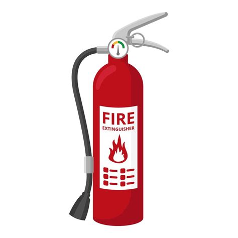 Fire Extinguisher Cartoon Vector Object 4557833 Vector Art At Vecteezy