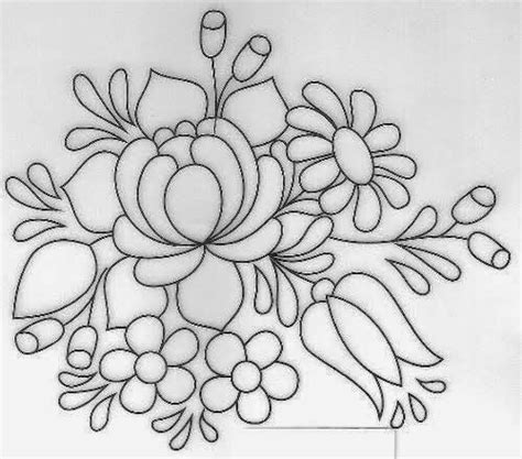Dibujos Y Plantillas Para Imprimir Dibujos De Flores Para Bordar 14