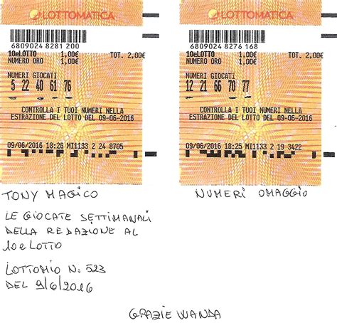 41 disponibile in anteprima a prezzo ridotto! Belle vincite al 1°colpo su Lottomio del Giovedì..