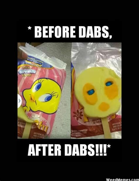 stoner twitty bird before dabs after dabs weed memes weed memes
