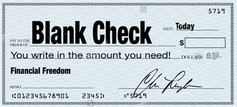 6 Blank Check Templates For Microsoft Word Website