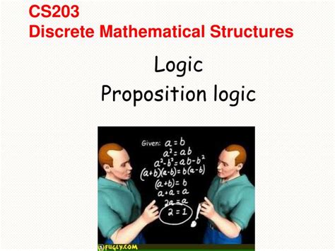 Ppt Cs203 Discrete Mathematical Structures Powerpoint Presentation