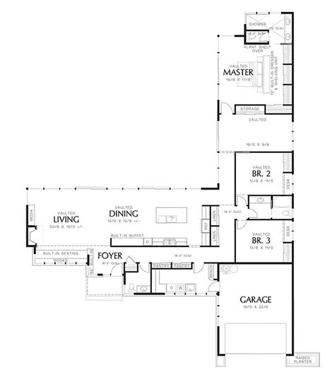 See more ideas about house plans, how to plan, floor plans. Modern Style House Plan - 3 Beds 2.5 Baths 2498 Sq/Ft Plan ...