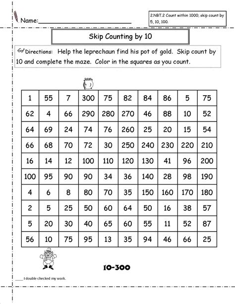 10 Best Counting By 10s Chart Printable Printablee Co Vrogue Co
