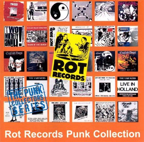 Rot Records Punk Singles Collection Various Artists Cd Album