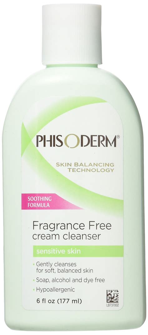Phisoderm Fragrance Free Cream Cleanser For Sensitive Skin 6 Oz Buy
