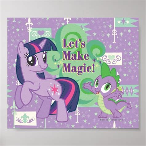 Lets Make Magic Poster Zazzle