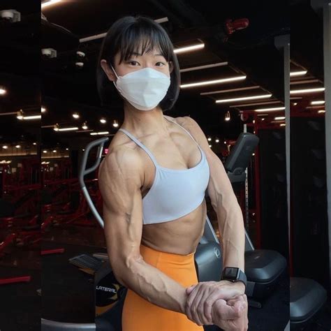 Hee Jin Fit Girl Abs Fitness Model Muscle Girls