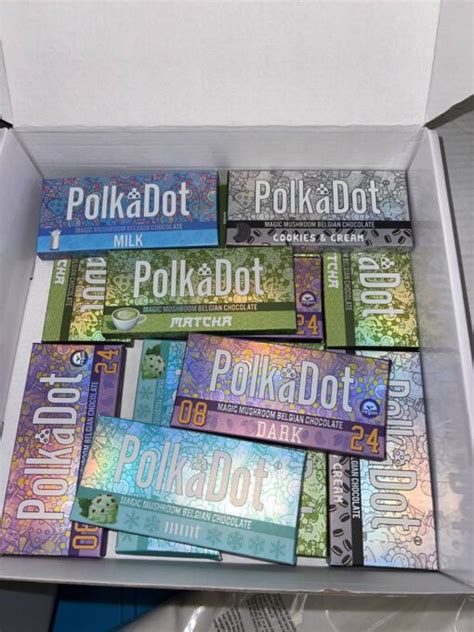 Polka Dot Magic Mushroom Chocolate Bars Buy Best Polka Dot