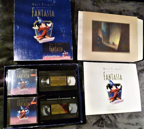 Walt Disneys Masterpiece Fantasia Deluxe Collectors Etsy