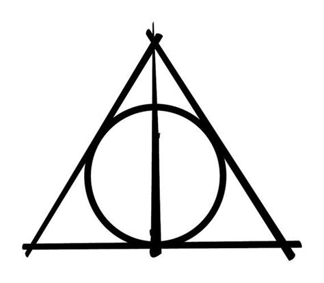 How To Make The Deathly Hallows Symbol Anns Blog
