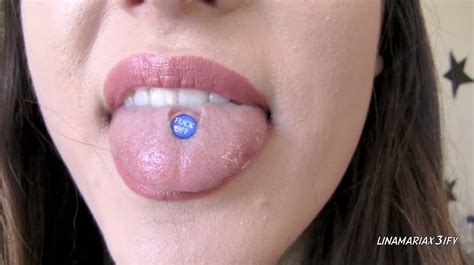 Ring Around Tongue Piercing