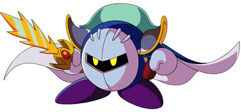 Kirby Character Meta Knight Air Ride Png Icons Drawing Projects