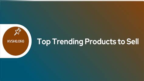 Top Trending Products To Sell In 2023 List Of 10 Products