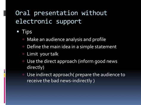 Ppt Oral Presentation Powerpoint Presentation Free Download Id2829492