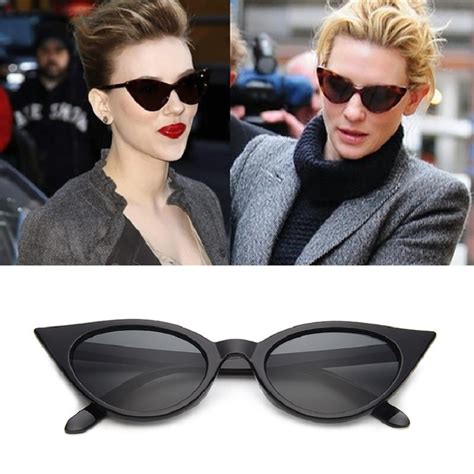 2018 New Fashion Cat Eye Sunglasses For Women Brand Designer Vintage