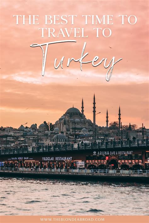However, they should keep in mind these two factors: The Best Time to Travel to Turkey | Turkey travel, Visit ...