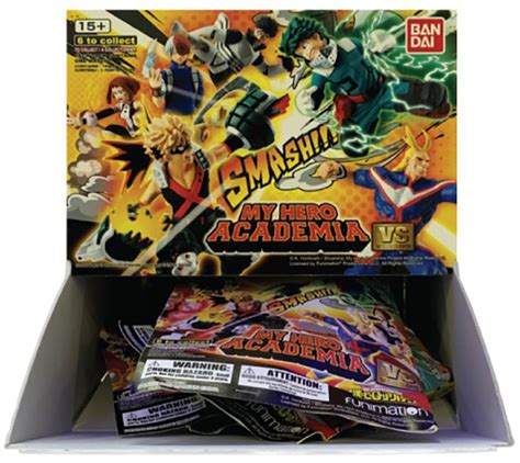 My Hero Academia Smash Mystery Box 24 Packs Walmart