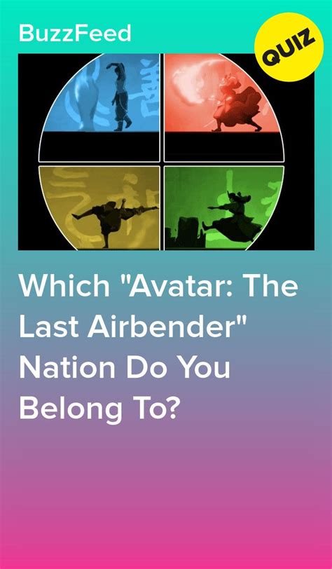 Which Avatar The Last Airbender Nation Do You Belong To The Last