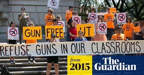 Armed With Reason Texas Campus Carry Law Sees Pushback From