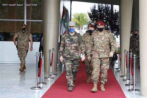 استقبالات قائد الجيش الموقع الرسمي للجيش اللبناني