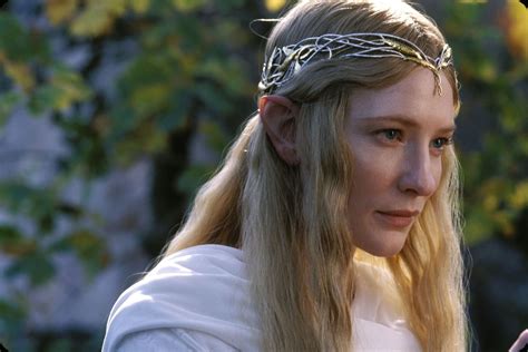 lord of the rings female elf character galadriel cate blanchett the lord of the rings the