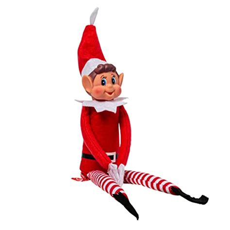 Buy Christmas Elf Behaving Badly Plush Toy Novelty Long Bendy Naughty